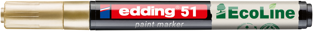 Edding 51 D10 arany lakkmarker