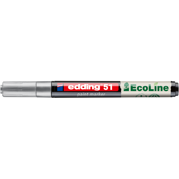 Edding 51 D10 ezüst lakkmarker