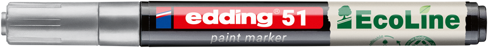 Edding 51 D10 ezüst lakkmarker