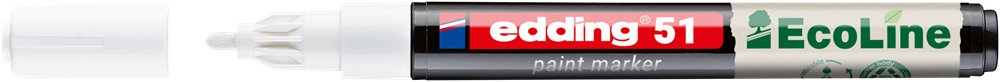 Edding 51 D10 fehér lakkmarker