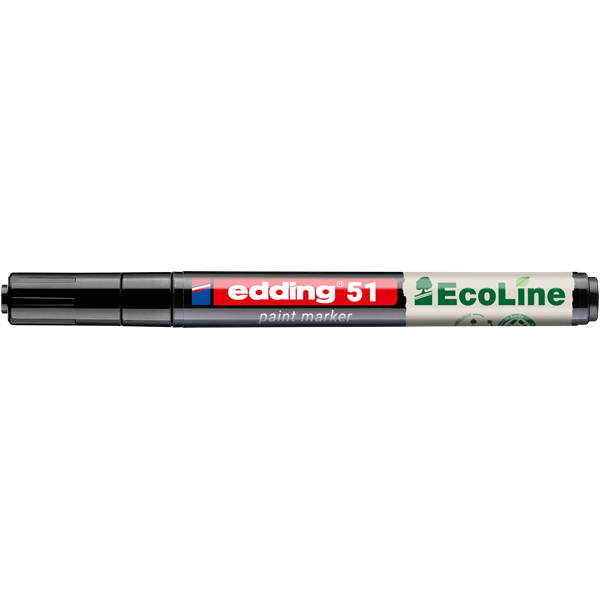 Edding 51 D10 fekete lakkmarker