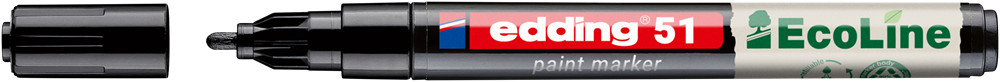 Edding 51 D10 fekete lakkmarker