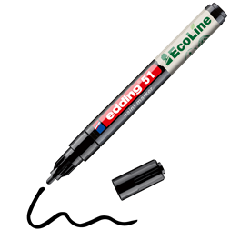 Edding 51 D10 fekete lakkmarker