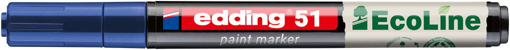 Edding 51 D10 kék lakkmarker