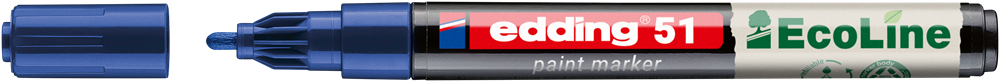 Edding 51 D10 kék lakkmarker