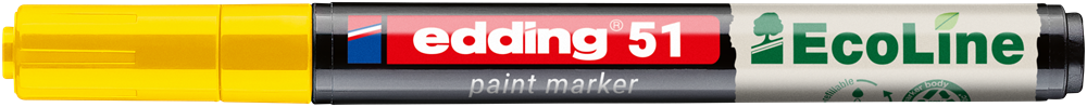 Edding 51 Ecoline D10 sárga lakkmarker