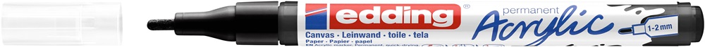 Edding 5300 F fekete színű (901) D10 akril marker