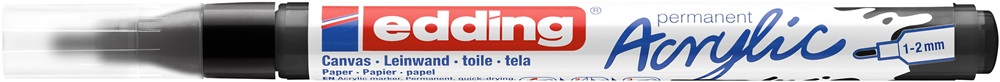 Edding 5300 F fekete színű (901) D10 akril marker