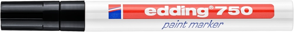 Edding 750 2-4mm fekete lakkmarker