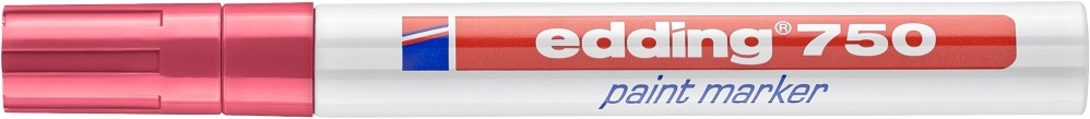 Edding 750 2-4mm piros lakkmarker