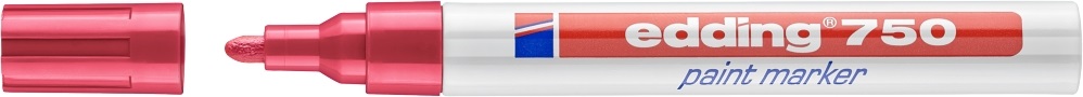 Edding 750 2-4mm piros lakkmarker
