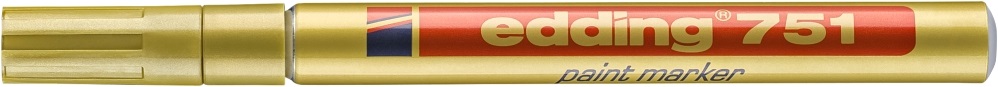 Edding 751 1-2mm arany lakkmarker