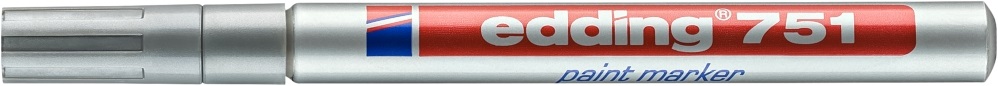 Edding 751 1-2mm ezüst lakkmarker