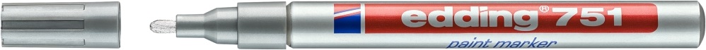 Edding 751 1-2mm ezüst lakkmarker