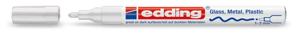 Edding 751 1-2mm fehér lakkmarker