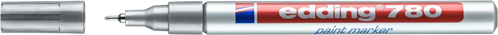Edding 780 0,8mm ezüst lakkmarker