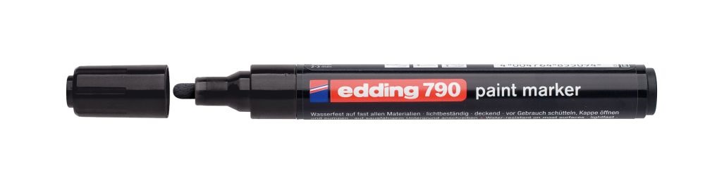 Edding 790 2-3mm fekete lakkmarker