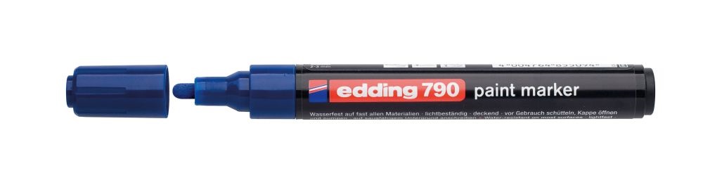 Edding 790 2-3mm kék lakkmarker