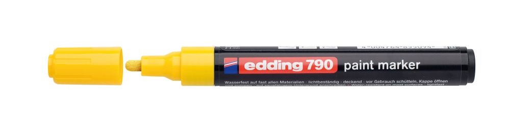 Edding 790 2-3mm sárga lakkmarker