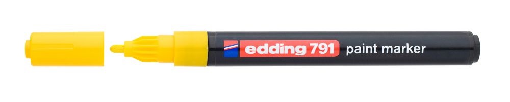 Edding 791 1-2mm sárga lakkmarker