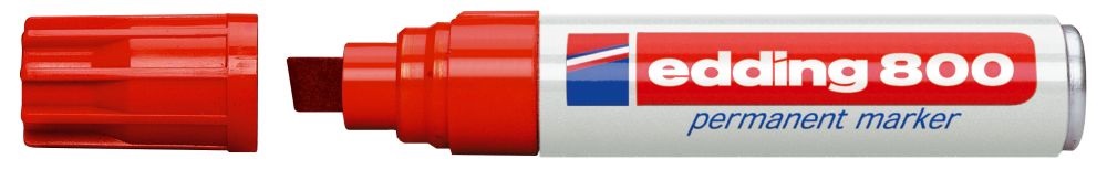 Edding 800 4-12mm piros permanent marker