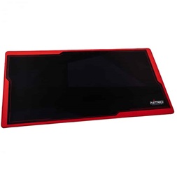 Egérpad Nitro Concepts Deskmat DM12 Fekete/Piros Szövet