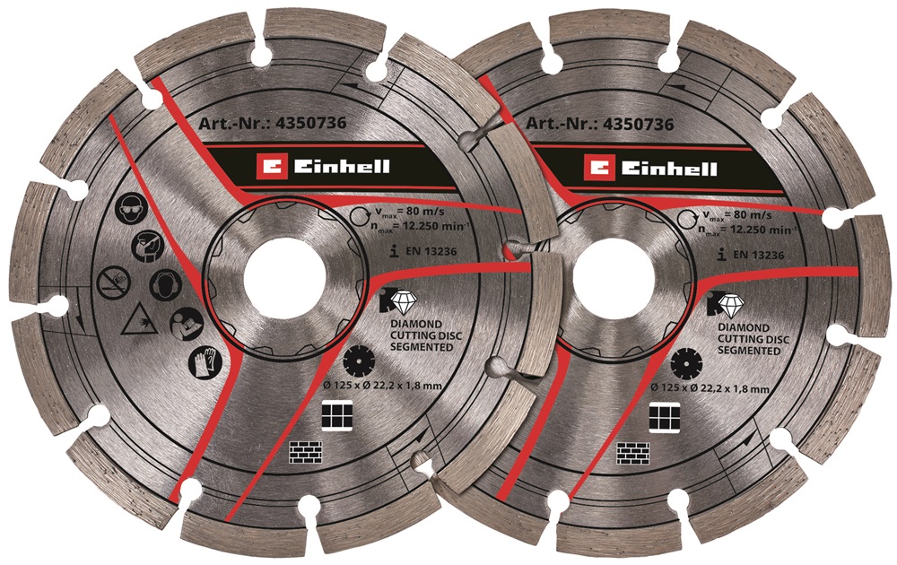 Einhell 125 mm falmaróhoz vágókorong