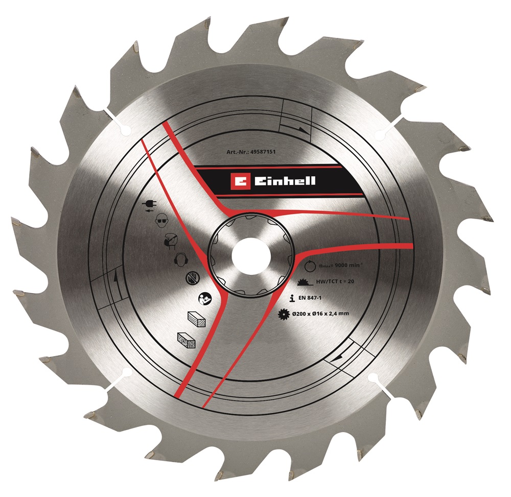 Einhell 200x16x2,4 Z20 vágókorong