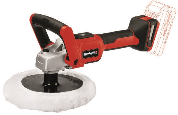 Einhell 2093320 PXC CE-CP 18/180 Li E-Solo akku és töltő nélkül akkumulátoros polírozó