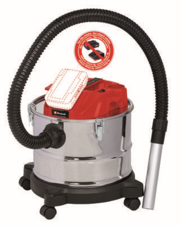 Einhell 2351700 PXC TE-AV 18/15 Li C-Solo akkus hamuporszívó