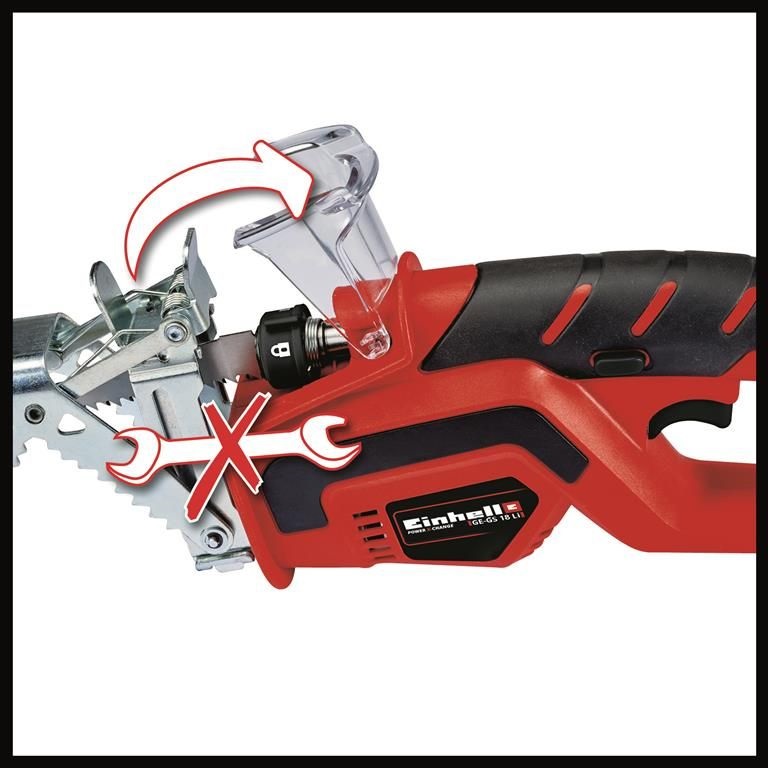 Einhell 3408220 PXC GE-GS 18 Li-Solo akku és töltő nélkül akkumulátoros ritkító fűrész (Újszerű)