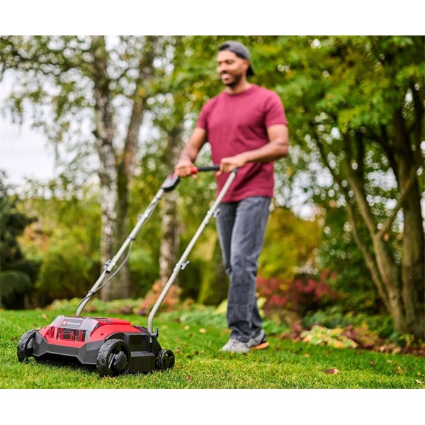 Einhell 3420625 GC-SC 18/28 DS Li – Solo akku és töltő nélkül akkumulátoros talajlazító és gyepszellőztető