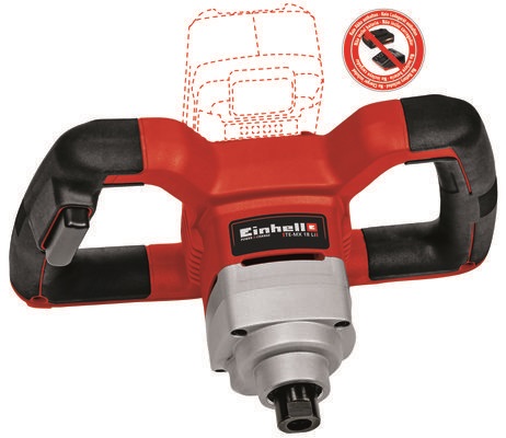 Einhell 4258760 PXC TE-MX 18 Li-Solo akku és töltő nélkül akkumulátoros festékkeverő