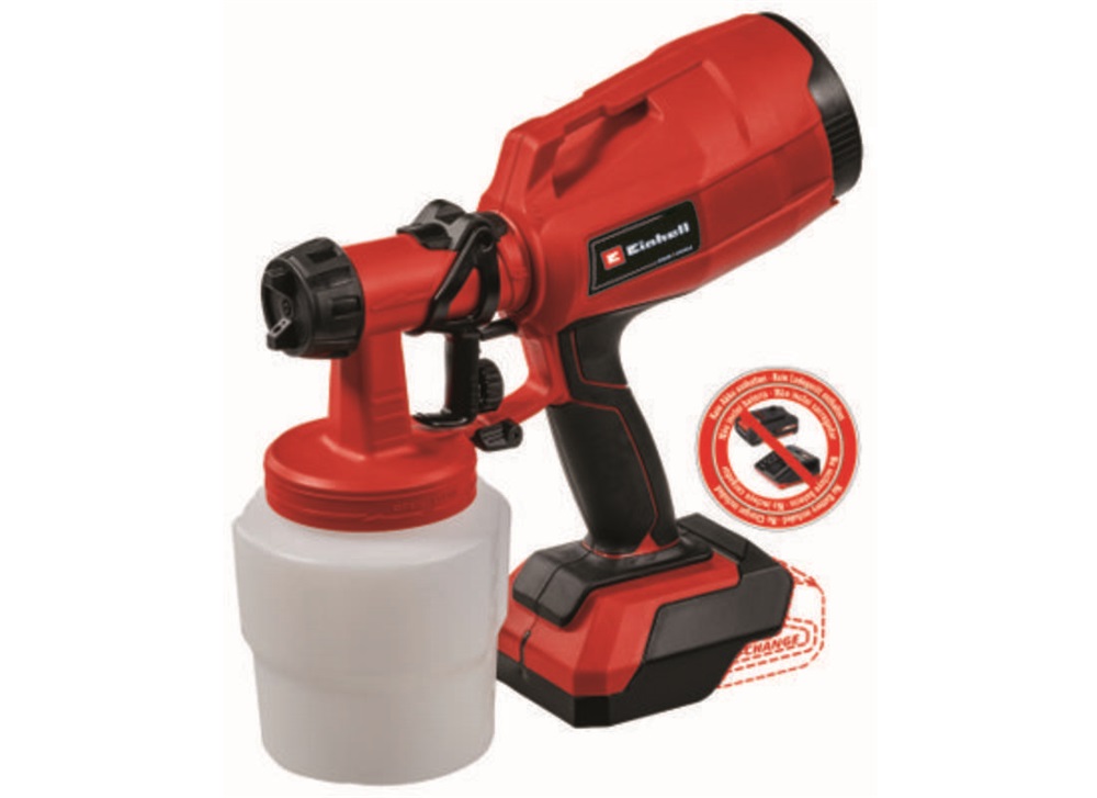 Einhell 4260025 PXC TC-SY 18/60 Li-Solo akkus festékszóró pisztoly