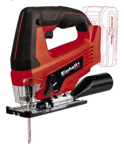 Einhell 4321209 PXC TC-JS 18 Li-Solo akku és töltő nélkül akkumulátoros beszúrófűrész