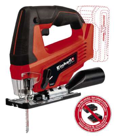 Einhell 4321209 PXC TC-JS 18 Li-Solo akku és töltő nélkül akkumulátoros beszúrófűrész