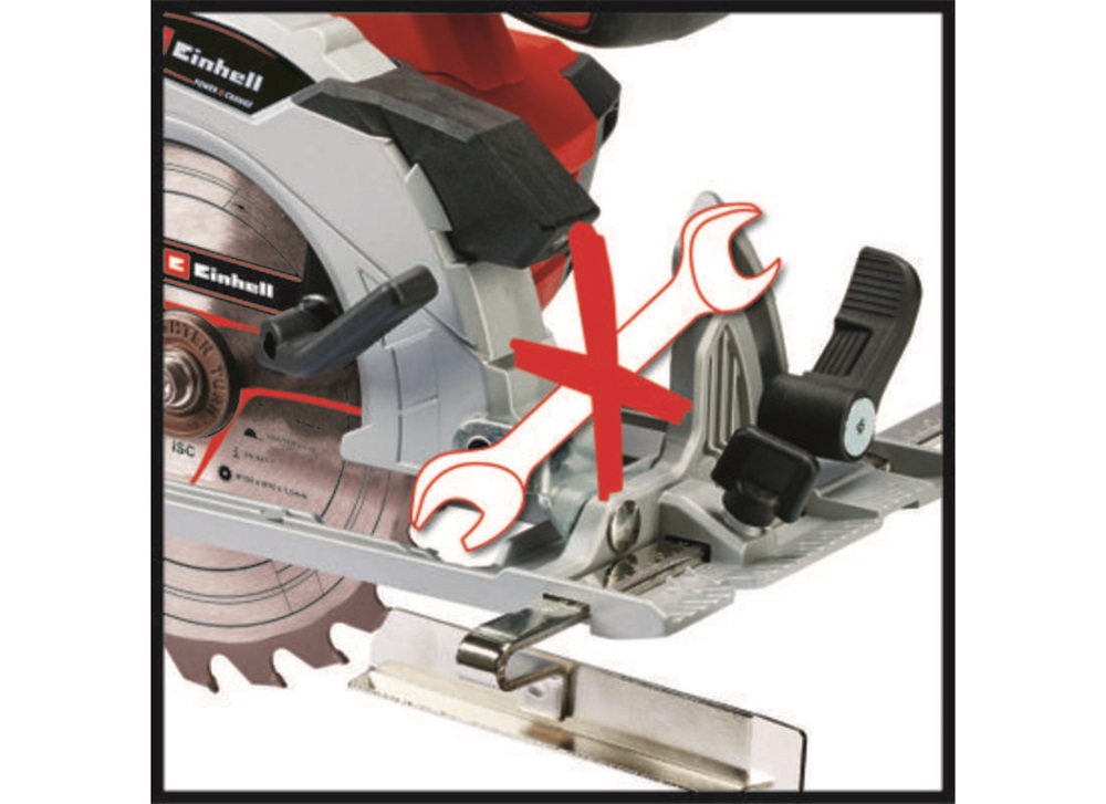 Einhell 4331220 PXC TE-CS 18/150 Li-Solo akku és töltő nélkül akkumulátoros kézi körfűrész