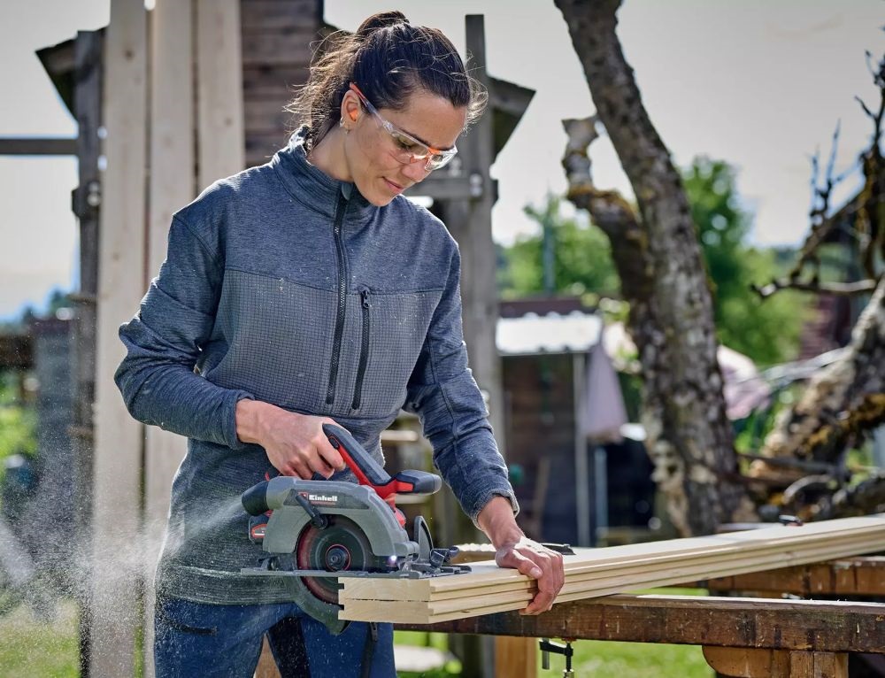 Einhell 4331225 TP-CS 18/165 Li BL – Solo akku és töltő nélkül akkumulátoros kézi körfűrész