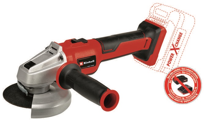 Einhell 4431150 PROFESSIONAL PXC AXXIO 18/115 Q Solo akku és töltő nélkül akkumulátoros sarokcsiszoló