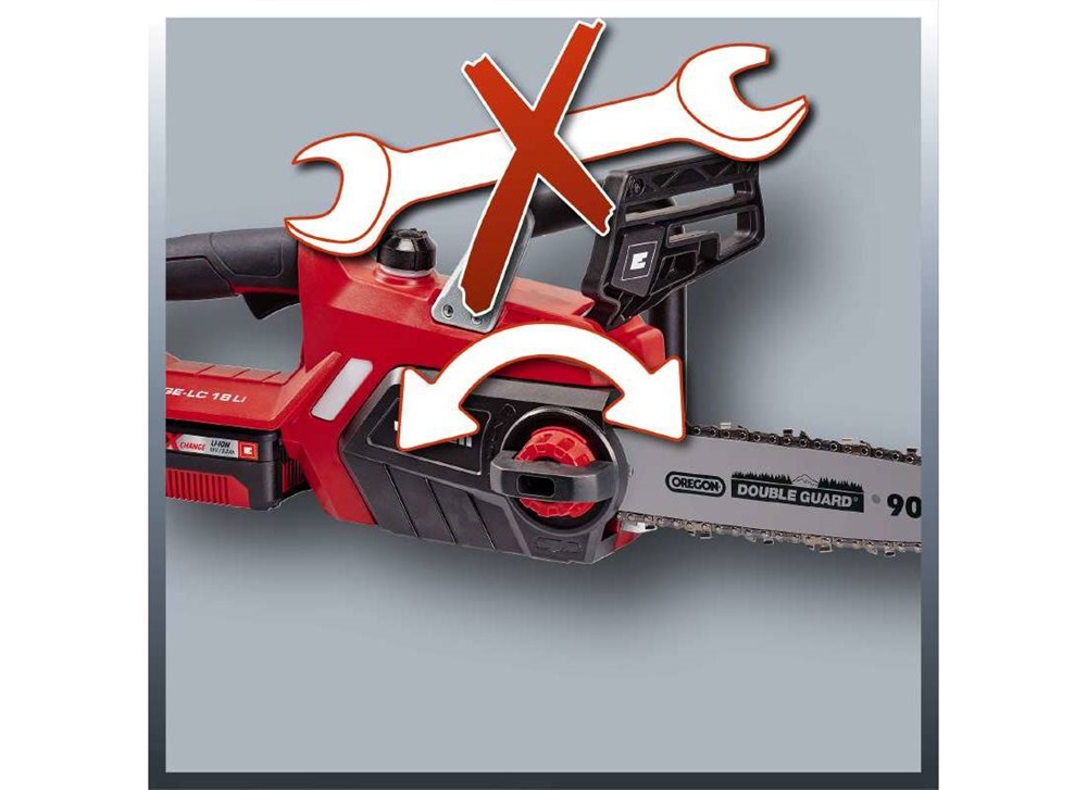 Einhell 4501760 PXC GE-LC 18 Li Kit 1x3,0Ah akkuval akkumulátoros láncfűrész