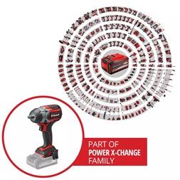 Einhell 4510065 TP-CW 18/750-C Li BL – Solo akku és töltő nélkül akkumulátoros ütvecsavarozó