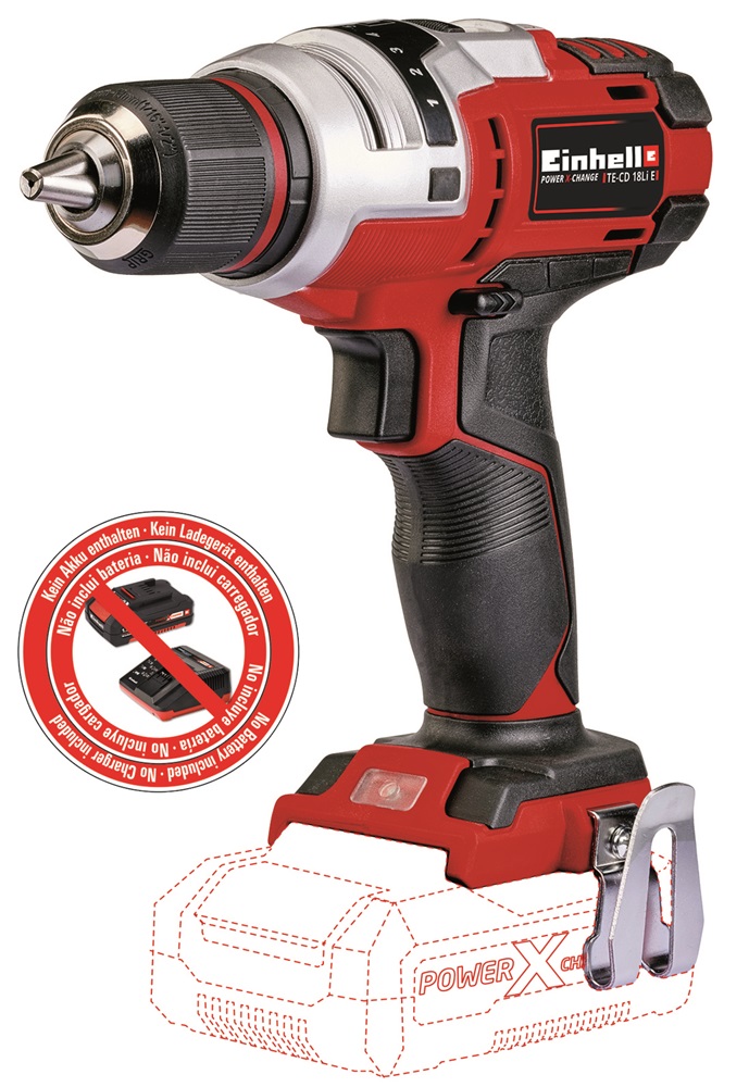 Einhell 4513870 PXC TE-CD 18 Li E Solo akku és töltő nélkül akkumulátoros fúró-csavarozó