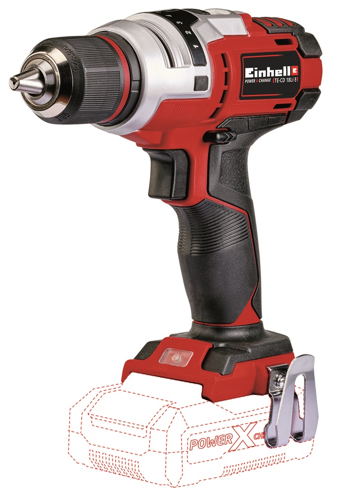 Einhell 4513870 PXC TE-CD 18 Li E Solo akku és töltő nélkül akkumulátoros fúró-csavarozó