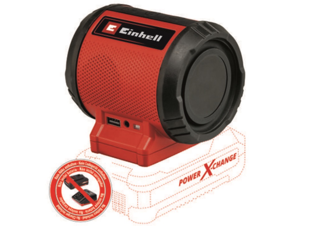 Einhell 4514150 PXC TC-SR 18 Li BT - Solo akku és töltő nélkül akkumulátoros hangszóró