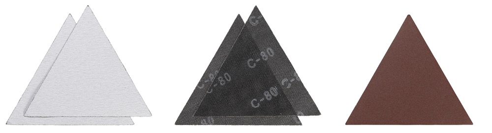 Einhell 49491075 287 mm 5 db-os tépőzáras háromszög csiszolókorong szett