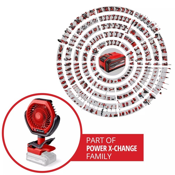 Einhell GC-CF 18/110 Li - Solo  akkus ventilátor