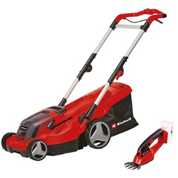 Einhell GE-CM 36/37 Li Set 2x3,0Ah PXC akkumulátoros fűnyíró kertigép szett