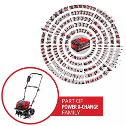 Einhell GP-CR 36/45 Li E BL- Solo akkus kapálógép