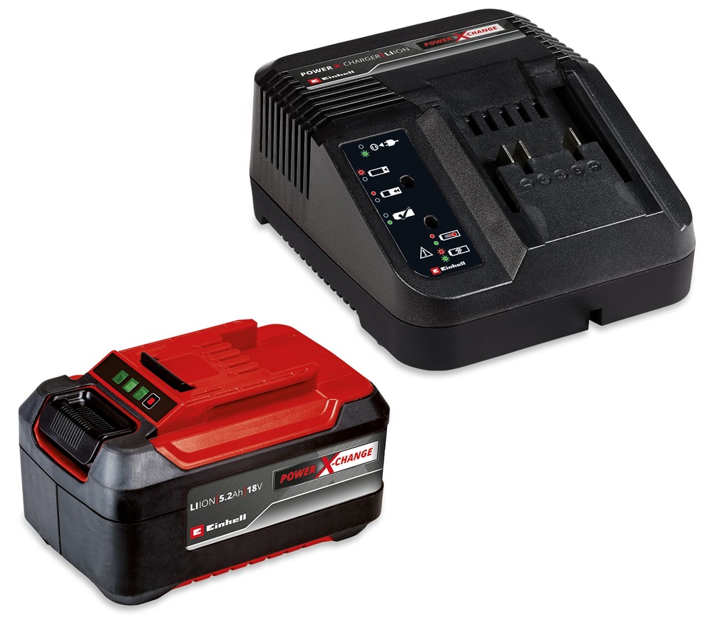 Einhell PXC 5,2 Ah 18V Power X-Change Starter-Kit akku+töltő