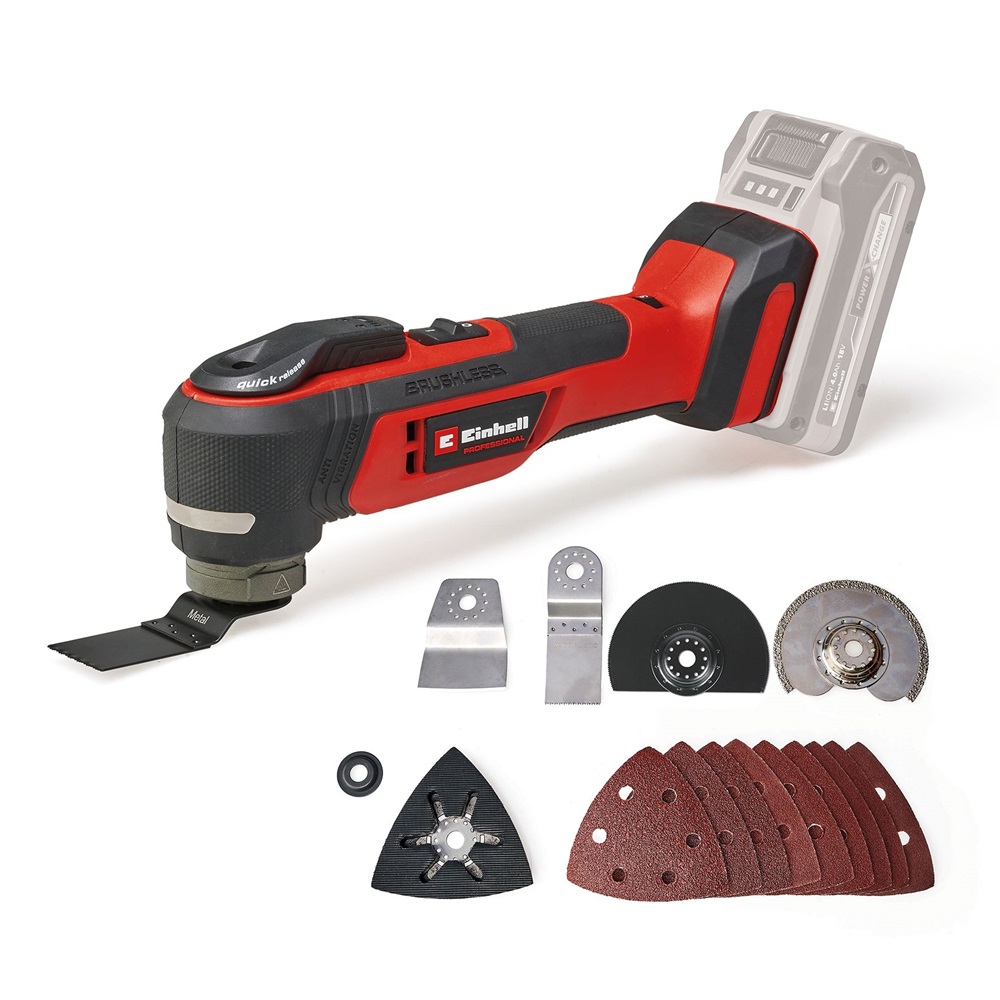 Einhell PROFESSIONAL PXC TP-MG 18 Li BL – Solo akkus multicsiszoló